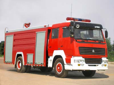 8-10噸 斯太爾水罐/泡沫消防車